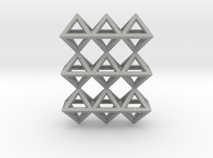 18 Pendant. Perfect Pyramid Structure. 3d printed