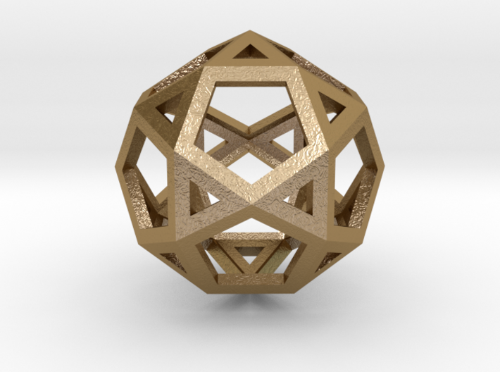IcosiDodecahedron 1.5&quot; 3d printed