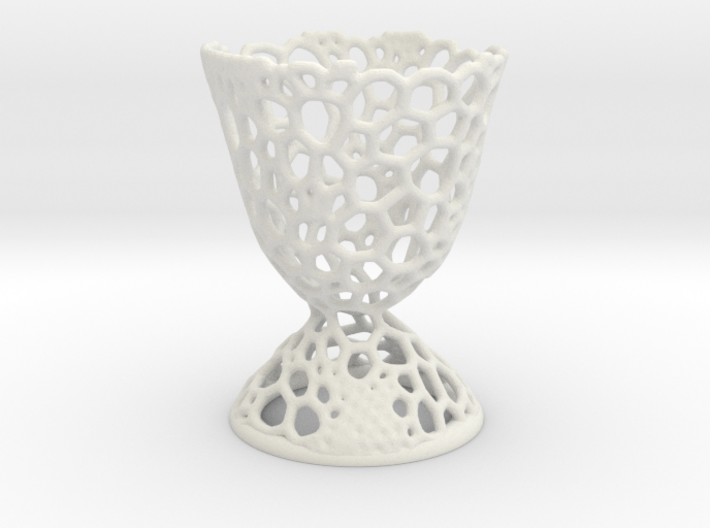 Voronoi Egg Holder 3d printed