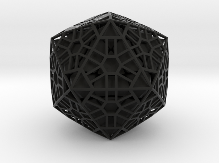 Megaminx Icosahedron Inward 3d printed