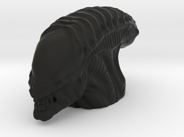 Nonscale Alien Head Desk Toy 3d printed