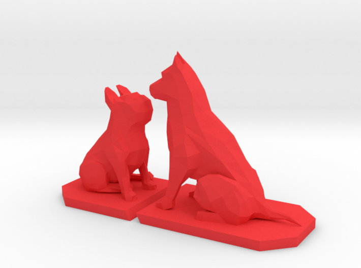 Frenchie &amp; Sheppard 3d printed