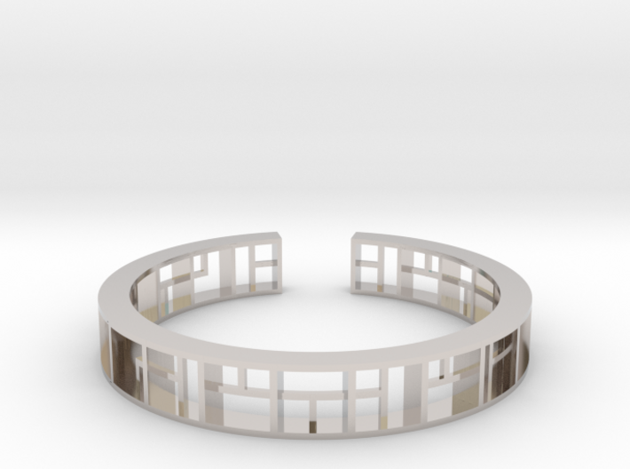 WINDOW Bracelet Medium Size D=60mm 3d printed