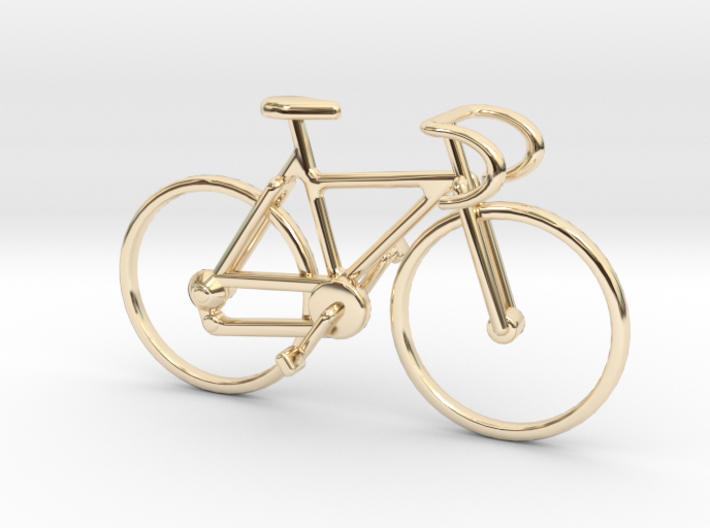 Racing Bicycle Jewel 3d printed