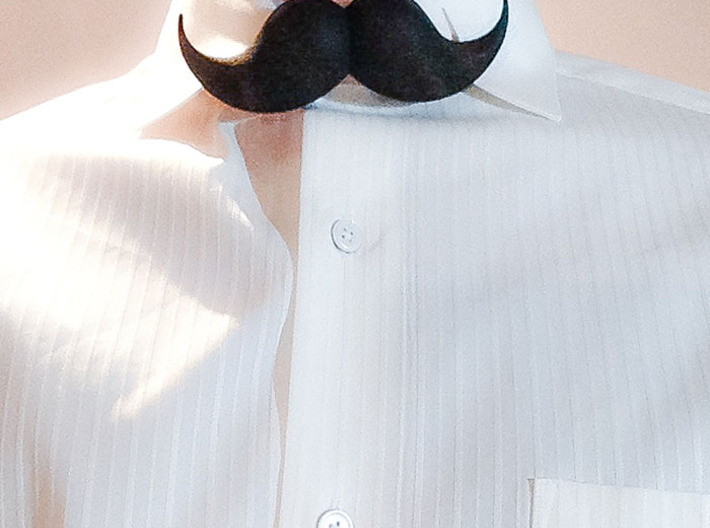 Bow_tie_mustache 3d printed