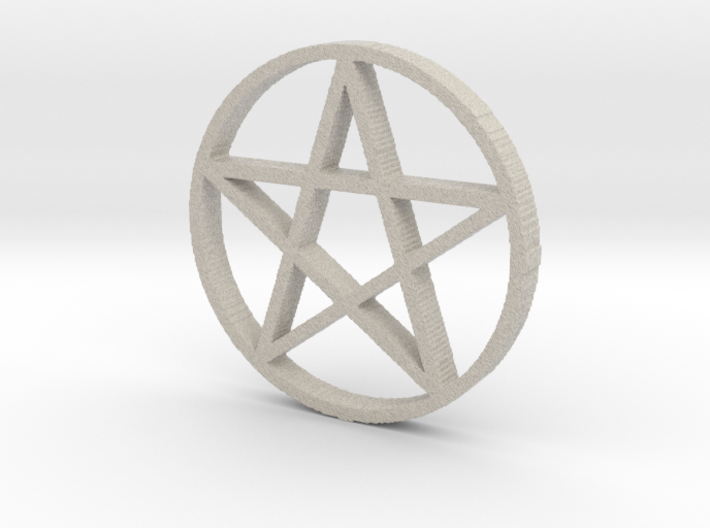 Pentagram (Pentacle) 3d printed