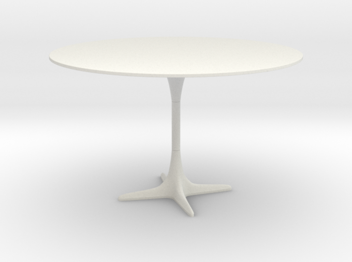 Burke Tulip Style Table w/ Propeller Base 3d printed