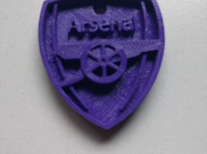 Arsenal FC Shield KeyChain 3d printed