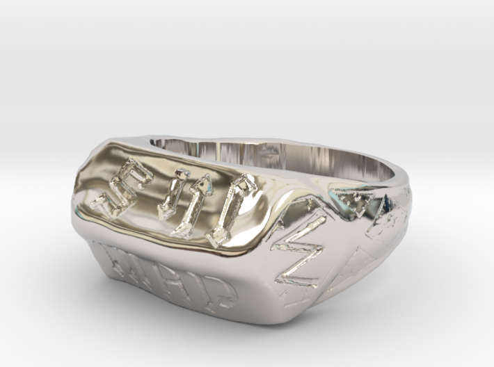 Joan Of Arc Communion Ring Replica, Size 15 3d printed