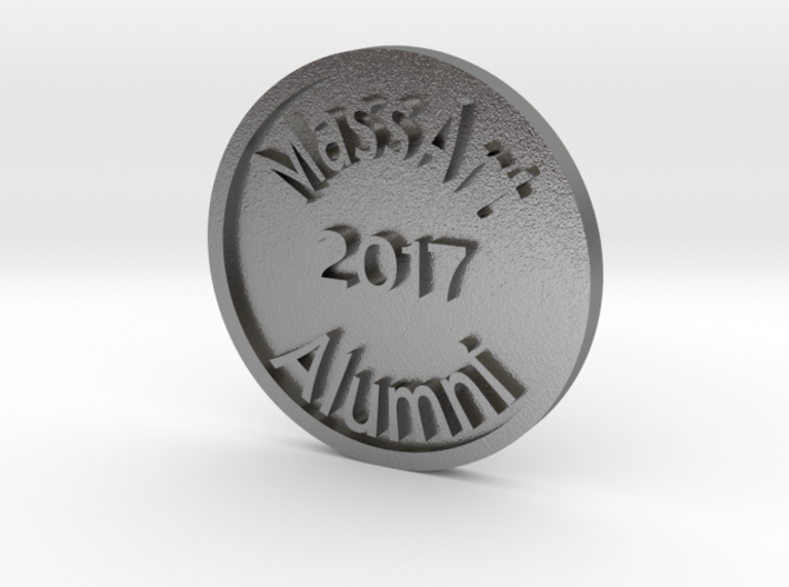 Massart alumni token 3d printed