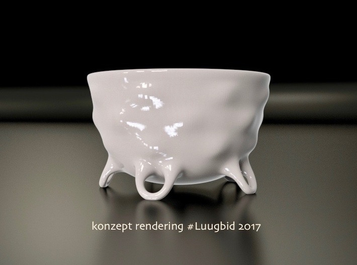 Matcha Chawan jap. 茶碗 Teacup for Jap. Tea Ceremony 3d printed