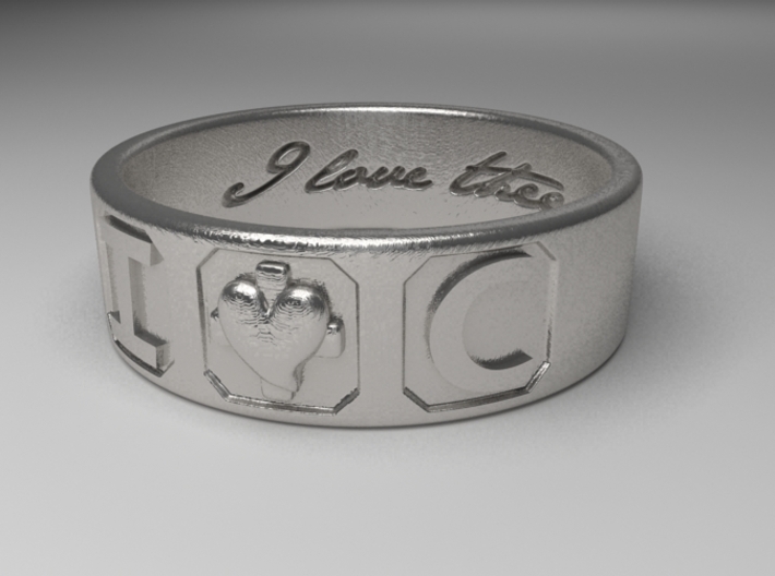 I And C ring 3d printed