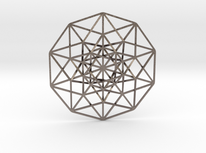5D Hypercube 5.5" 3d printed 
