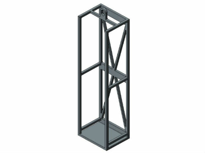 1/87 HO concrete preform cage holders 3d printed