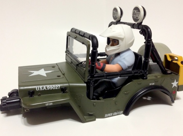 WW10009 Wild Willy Moto Colour Printed Driver Body 3d printed Direct fit for the Tamiya Wild Willy