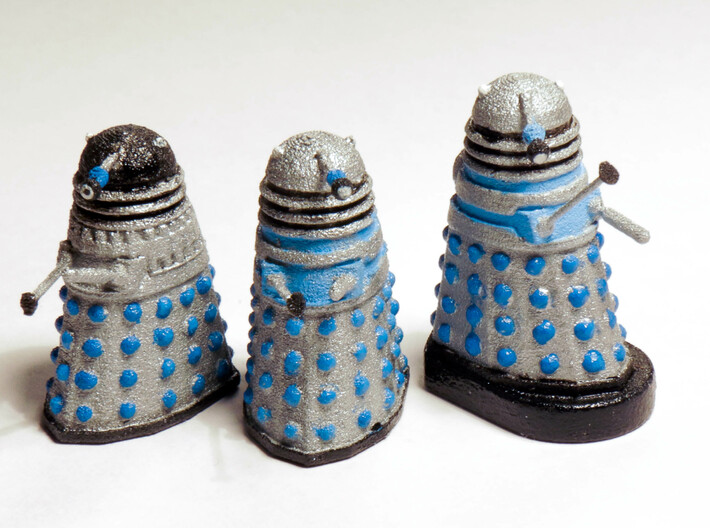 Dalek Mk III - Neutral Pose 3d printed Painted prints (only left hand unit included)