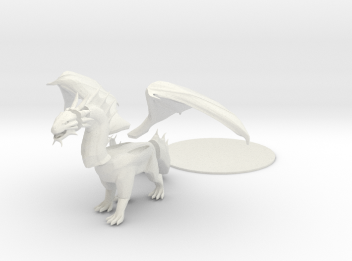 Bronze Dragon 3d printed 