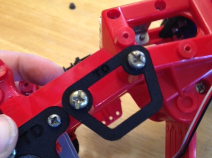 Tamiya ORV Chassis battery sides A1 3d printed 