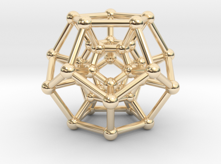 Hyper Dodecahedron 3d printed