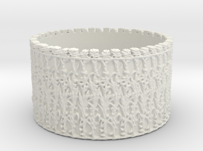 Cornstalk Fence, French Quarter, New Orleans, Ring 3d printed