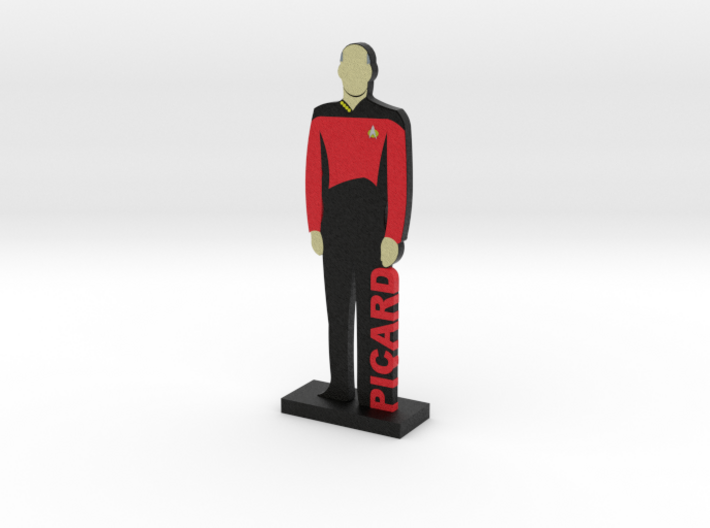 Captain Jean-Luc Picard = DESKAPADES = 3d printed
