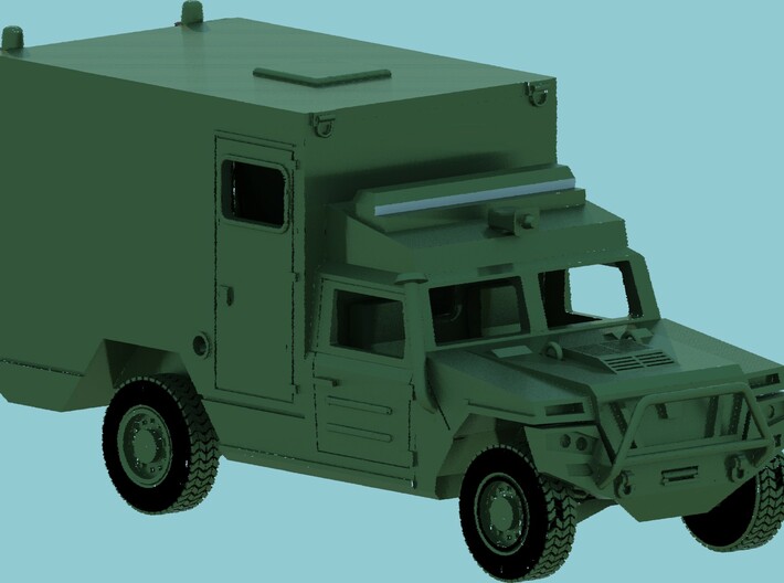 URO VAMTAC-ST5-Ambulancia-H0-proto-01 3d printed 
