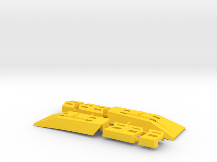 Omega Supreme Leg Clips or &quot;shields&quot; - Finish off 3d printed