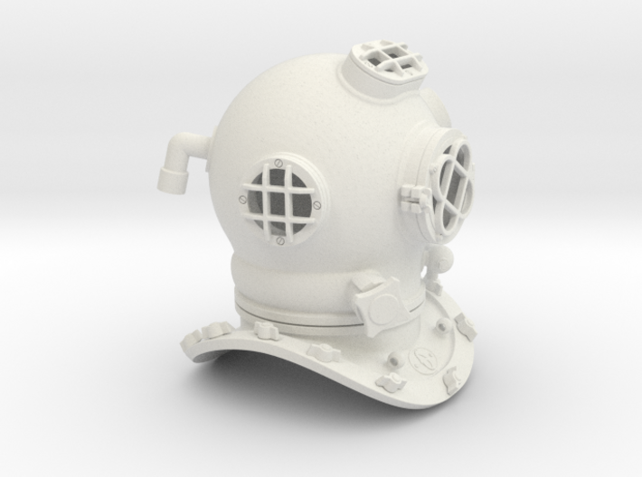 Diving Helmet 3d printed