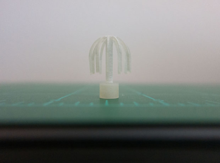Bussard Dome Assembly - 1:1000 - 01 3d printed Printed part using "Frosted Extreme Detail" plastic.