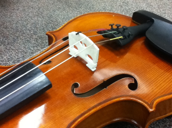 Violin Bridge V2 3d printed 