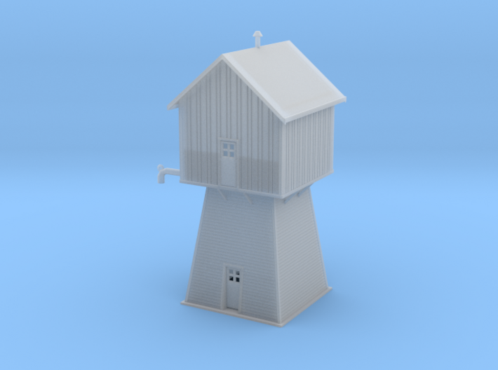 Sweden Emadalen Water Tower Z Scale 3d printed Sweden Water Tower Z scale