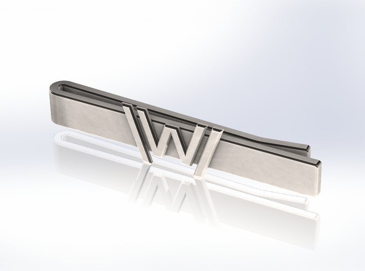 Westworld Tie Clip 3d printed 