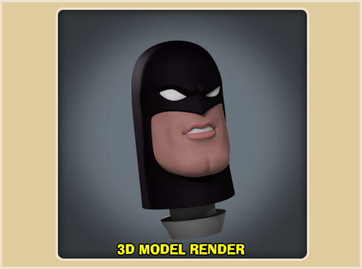 1:9 Scale Space Ghost Head 3d printed 