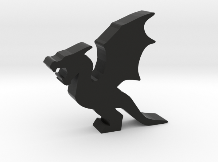 Game Piece, Wyvern, Flapping Wings 3d printed