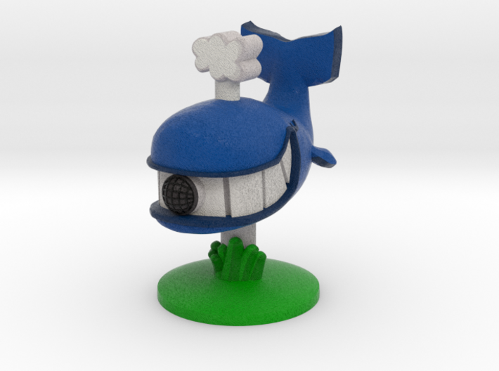 Blubb-O's Drive-Thru Whale 3d printed