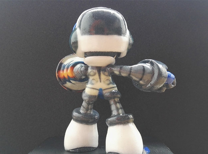 Beck (Mighty No. 9) 3d printed Beck back