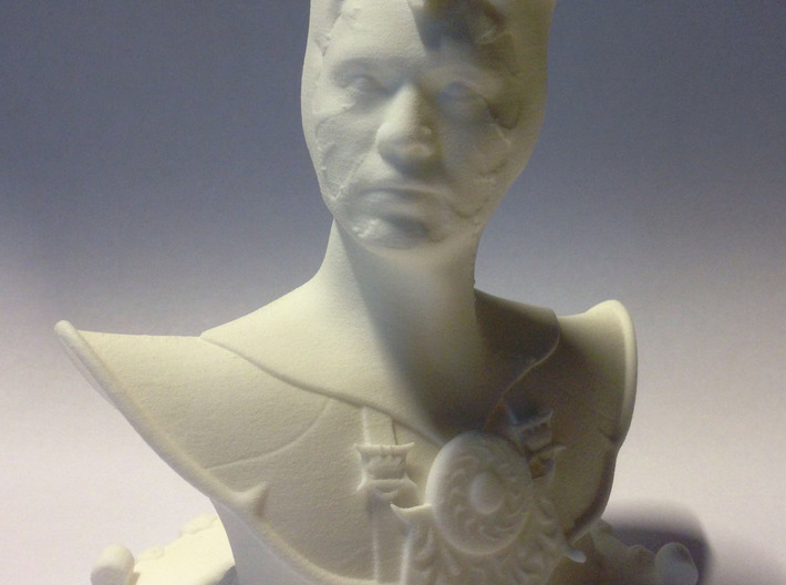 Buste of a Mage 3d printed 