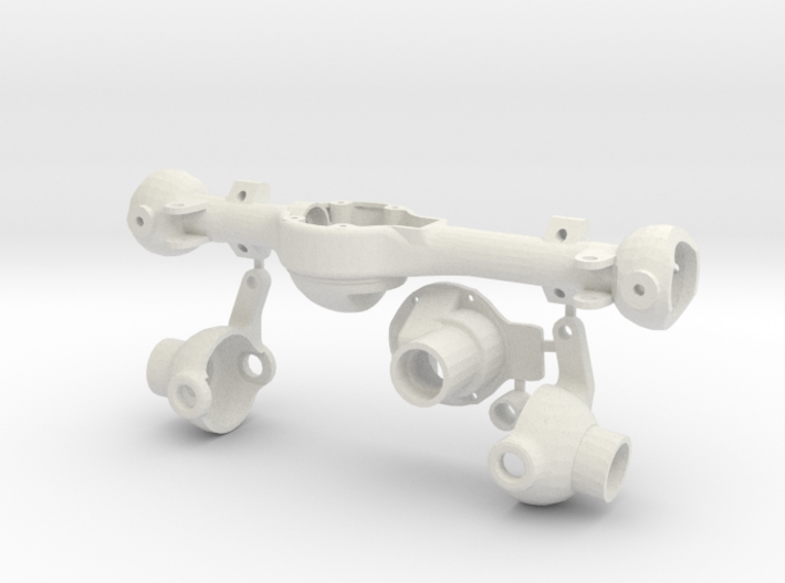 Hilux Front Axle Bottom Leaf Attacment 3d printed