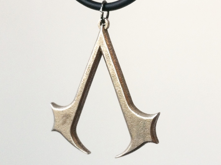 Assassins Necklace Pendant - 1 1/2 Inch 3d printed