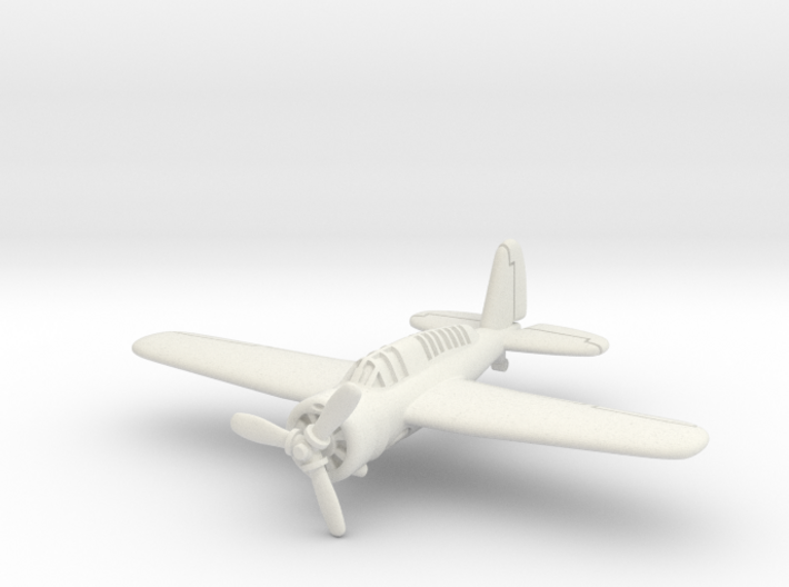 Brewster SBA scout bomber 1/200 3d printed