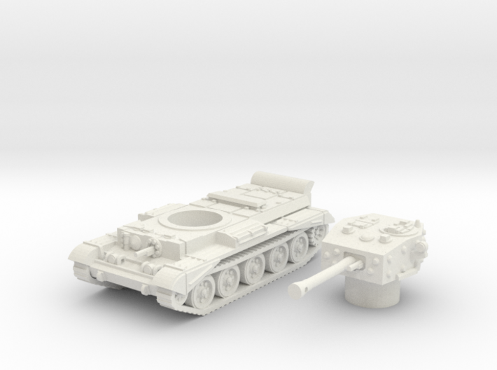 Cromwell IV Tank (British) 1/100 3d printed