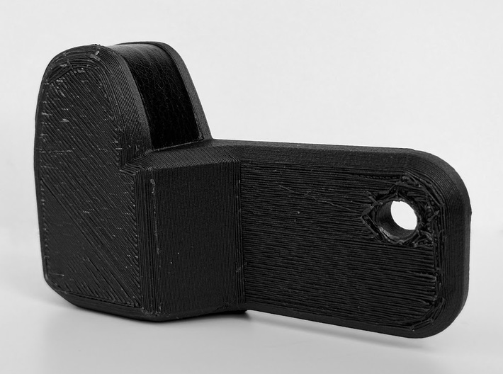 Sony A7II A7rII grip extension 3d printed FDM test print with grip material applied