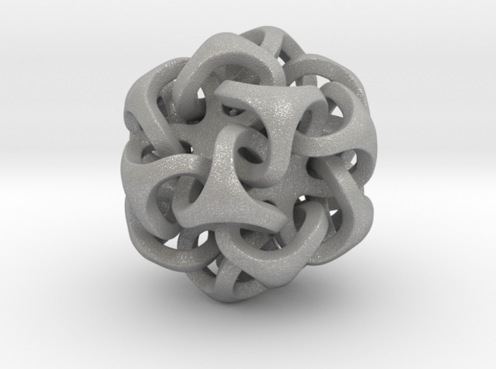 Interlocking Ball based on Icosahedron 3d printed