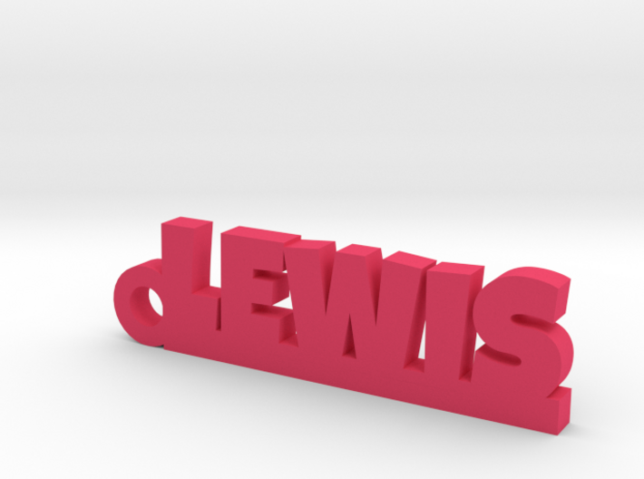 LEWIS Keychain Lucky 3d printed