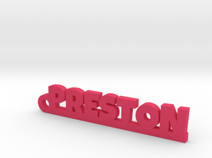 PRESTON Keychain Lucky 3d printed