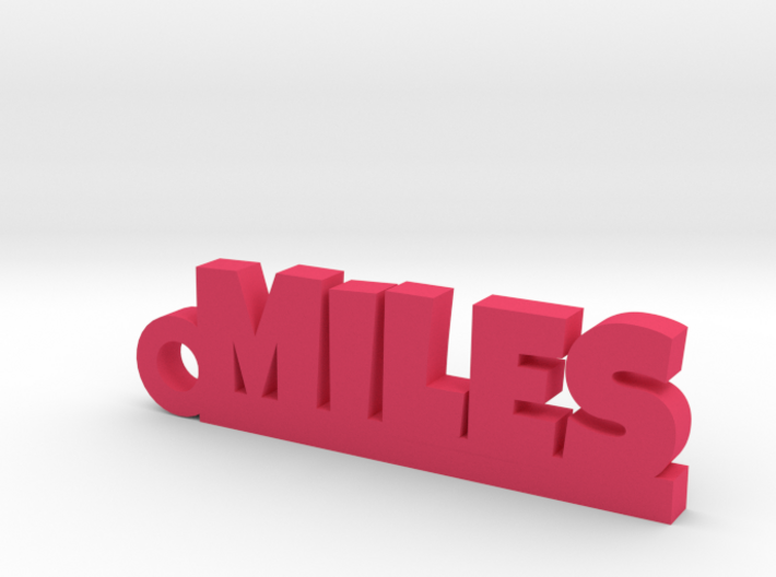 MILES Keychain Lucky 3d printed