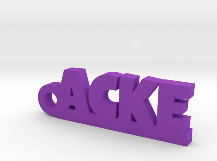 ACKE Keychain Lucky 3d printed