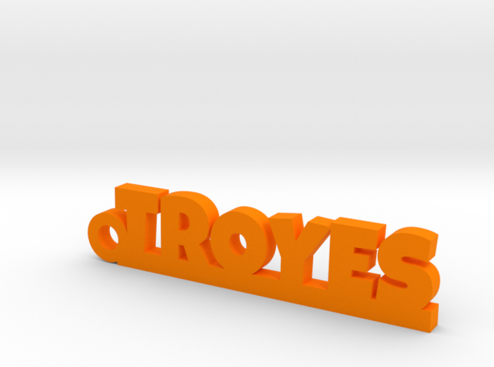 TROYES Keychain Lucky 3d printed