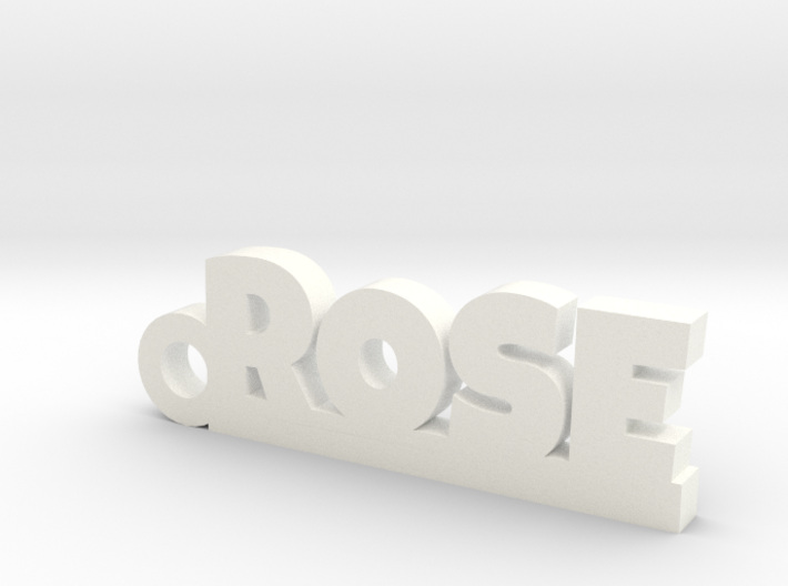 ROSE Keychain Lucky 3d printed
