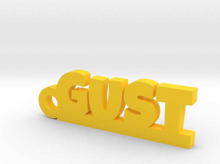 GUST Keychain Lucky 3d printed
